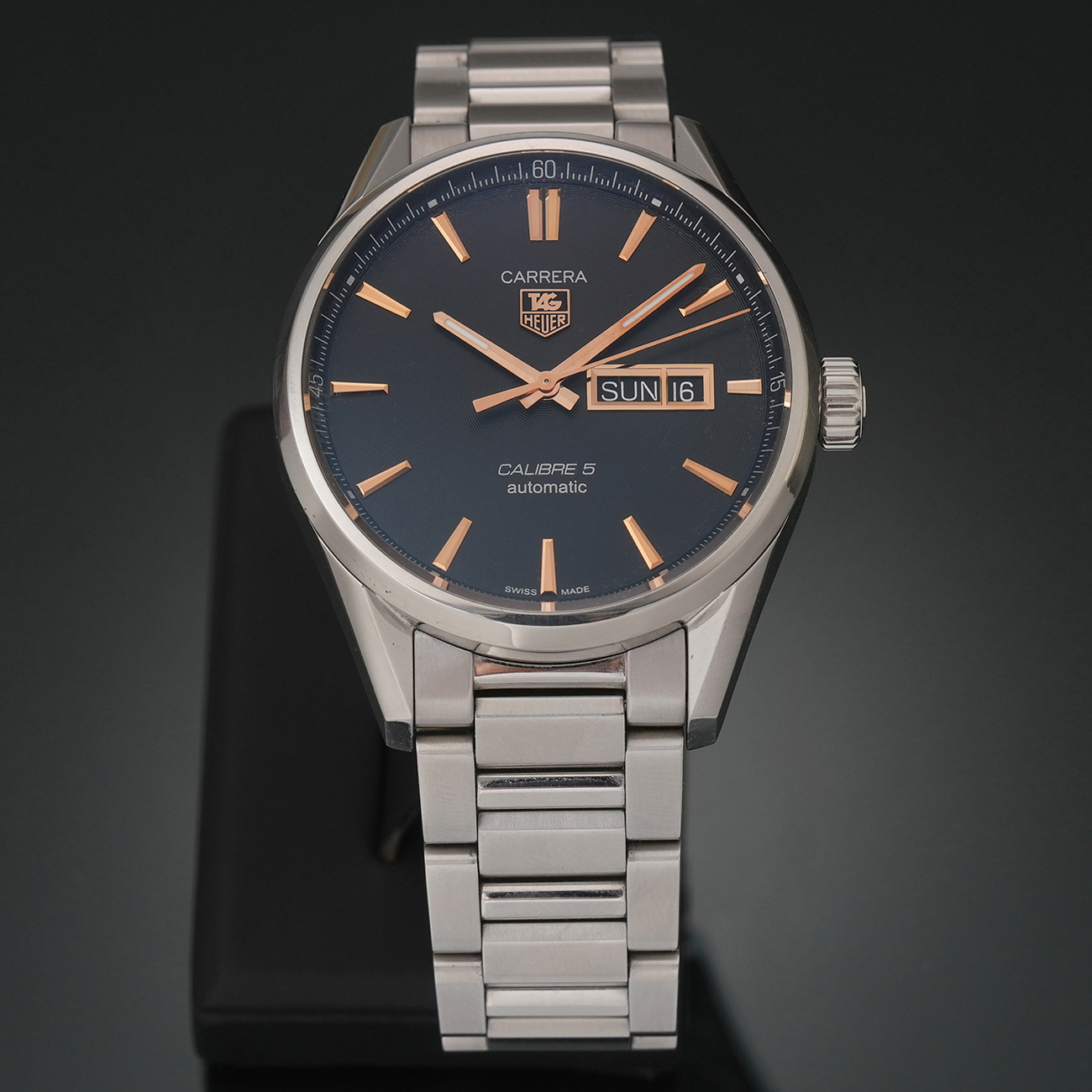 TAG HEUER(USED)태그호이어 WAR201C 까레라 데이데이트 오토매틱